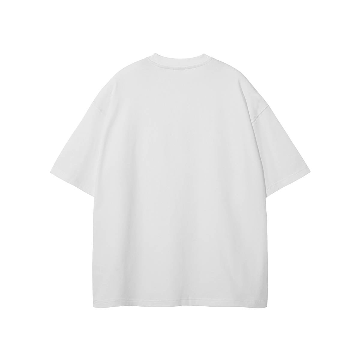 White LC Oversized Logo T-Shirt